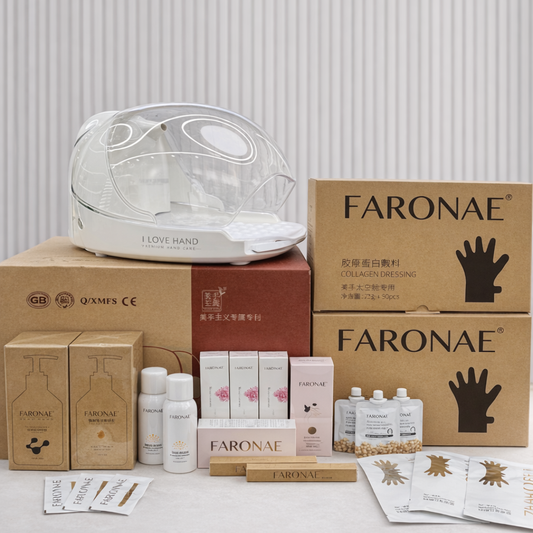✨ Kit Profesional de Cuidado de Manos con Colágeno FARONAE ✨