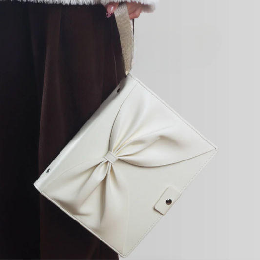 Estuche Profesional para Nail Art con Lazo Decorativo