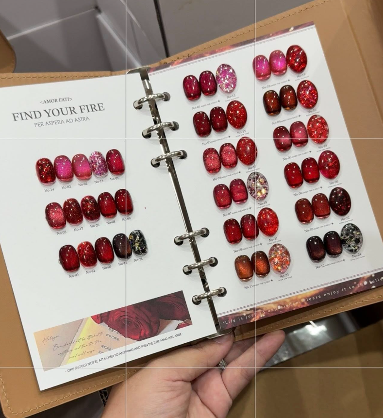 Set de 12 Esmaltes en Gel Premium – Sin HEMA ni TPO