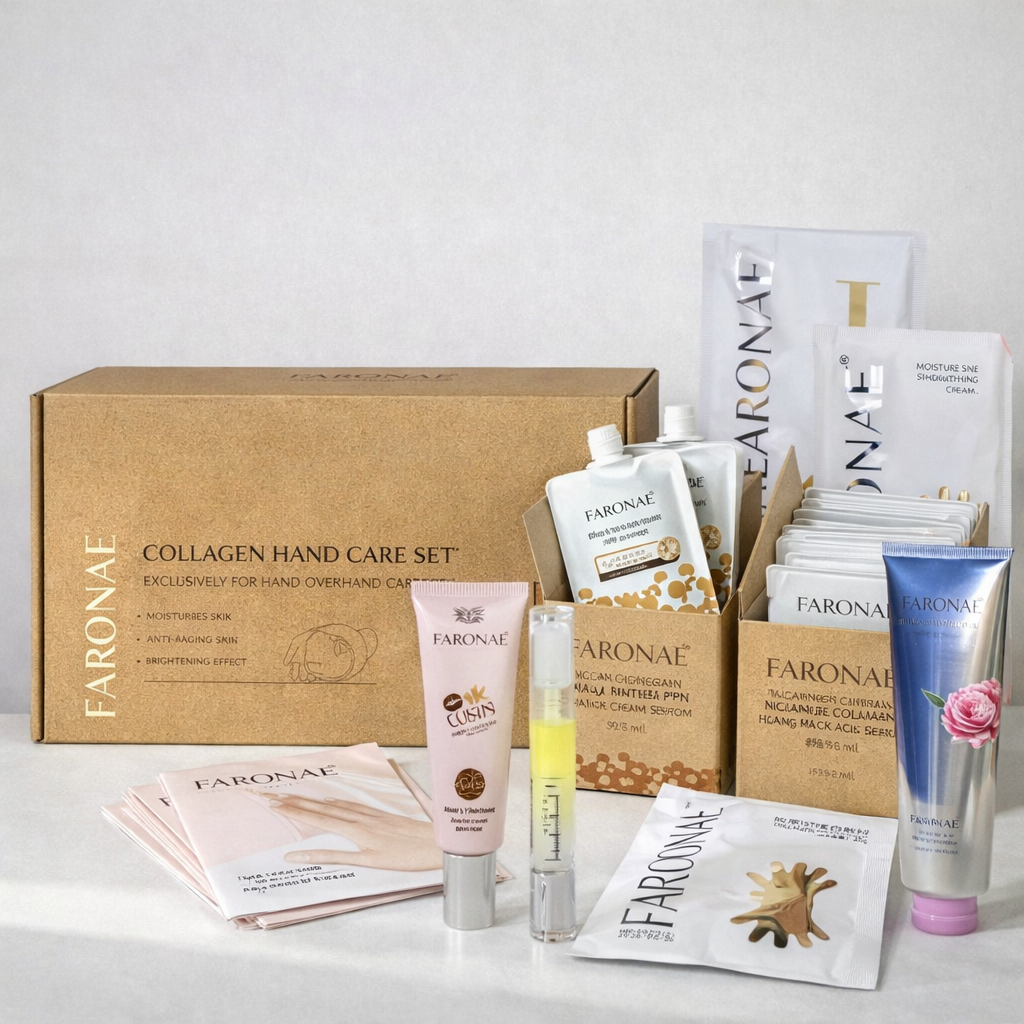 ✨ Kit Profesional de Cuidado de Manos con Colágeno FARONAE ✨