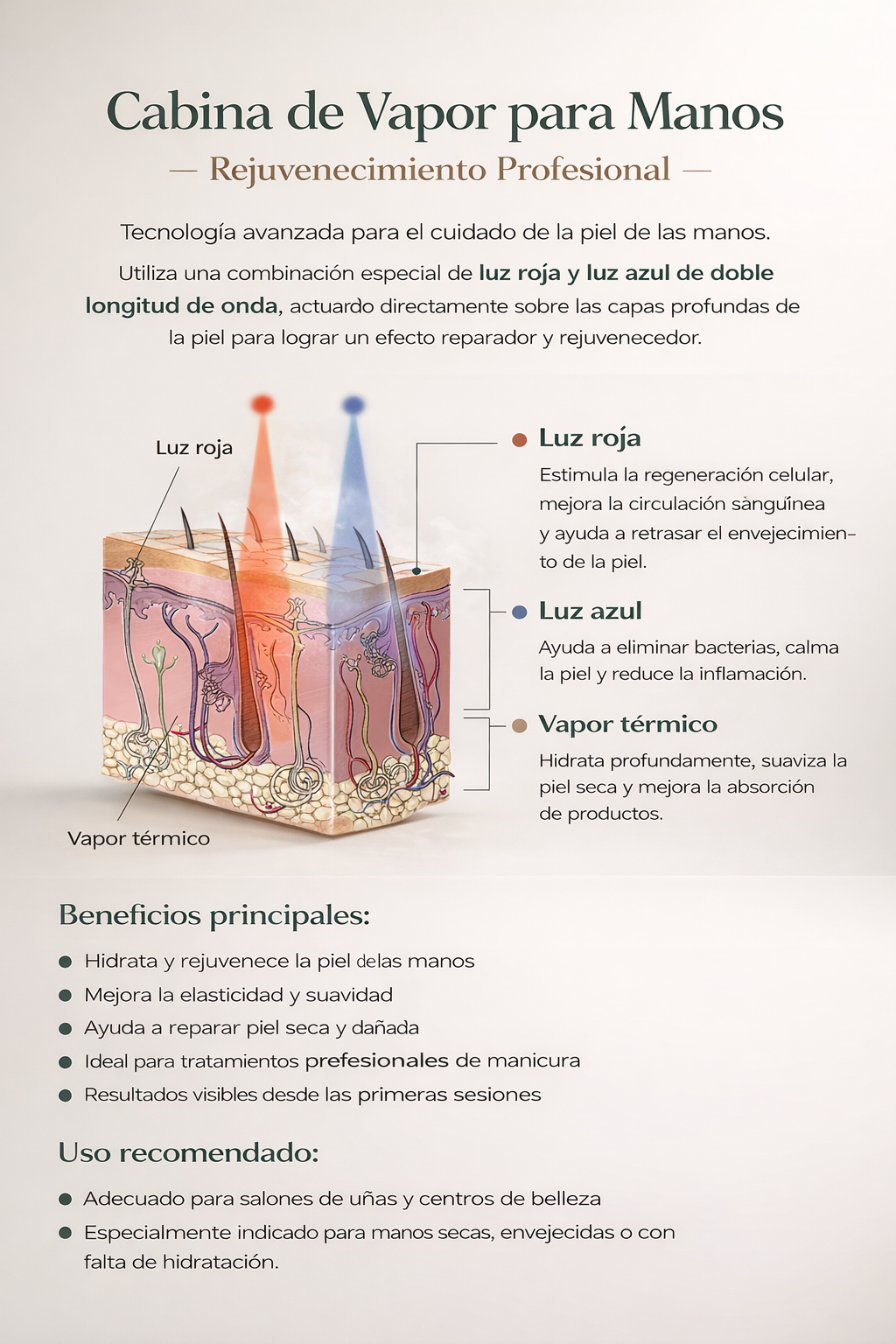 A. Cabina de Spa Inteligente FARONAE – Exclusividad y Tecnología para el Cuidado Perfecto