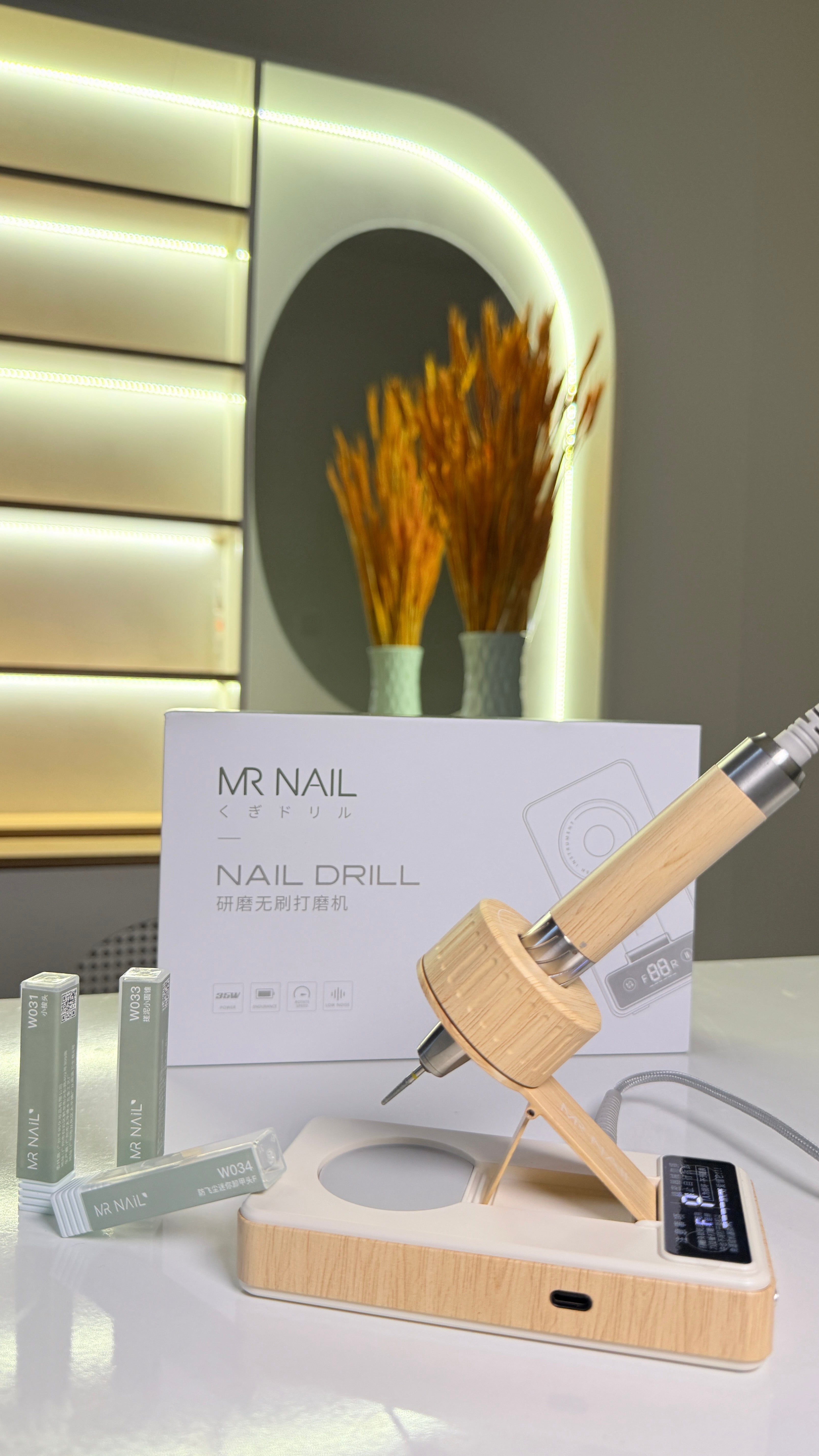 Torno Profesional MR NAIL – Precisión, Potencia y Estilo Premium
