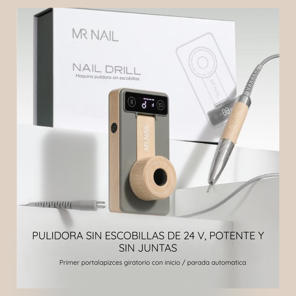 Torno Profesional MR NAIL – Precisión, Potencia y Estilo Premium