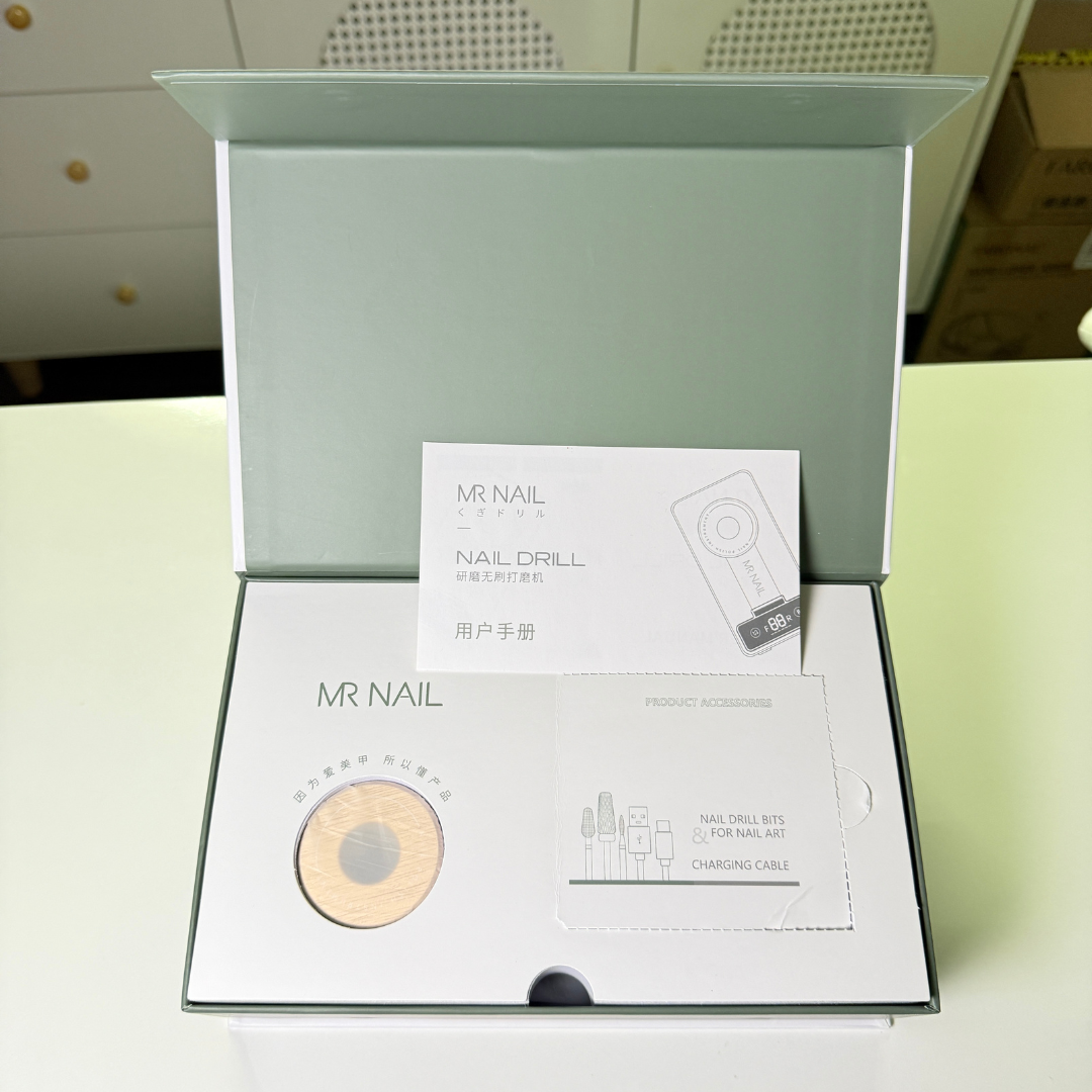 Set Profesional de Pinceles para Uñas MR NAIL – 12 piezas con estuche de madera