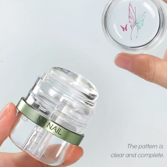 Sello de Silicona para Stamping – MR NAIL (Modelo W1036)