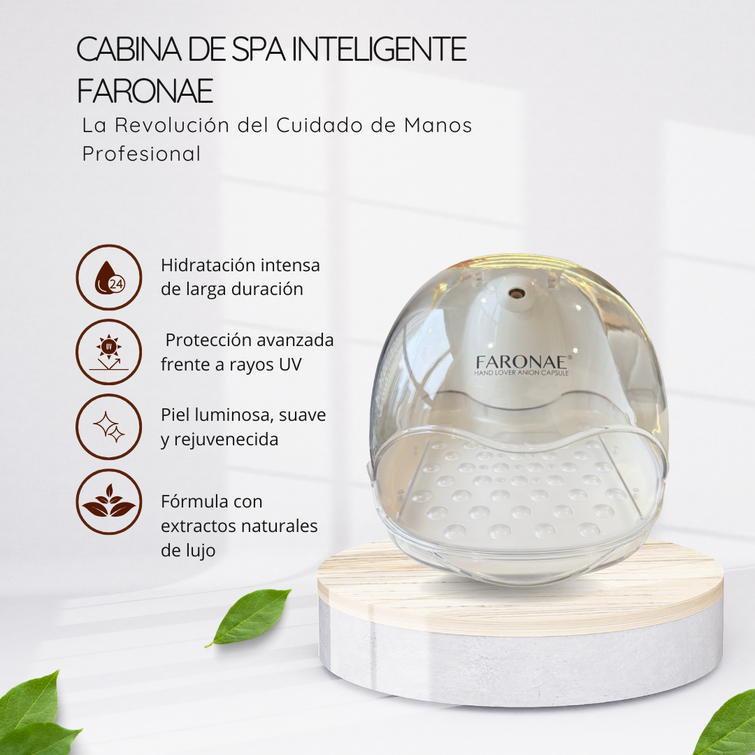Cabina de Spa Inteligente FARONAE – Exclusividad y Tecnología para el Cuidado Perfecto