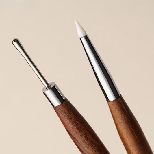 Lápiz de Tallado y Detalle para Nail Art – Doble Punta de Precisión