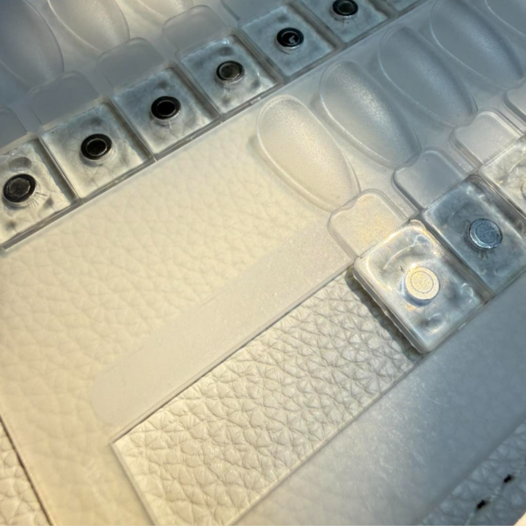 Estuche Profesional para Nail Art con Lazo Decorativo