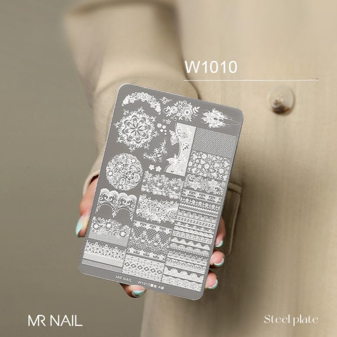 Placas de Stamping Profesionales MR NAIL