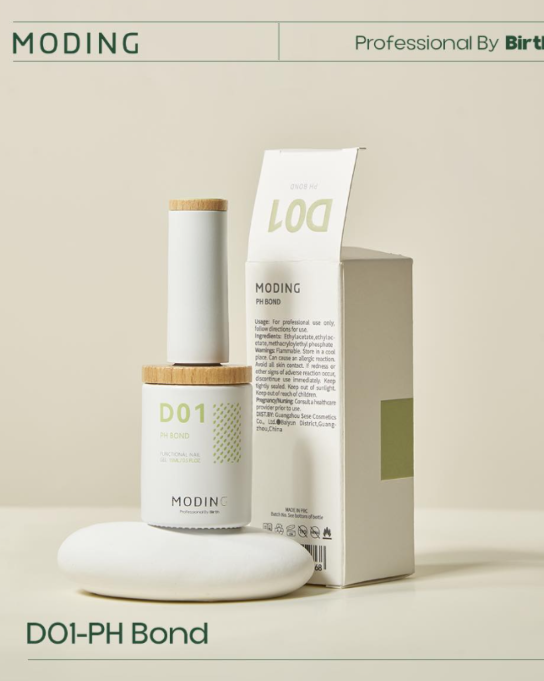 C. MODING – Functional Gel System (Serie D01–D07)