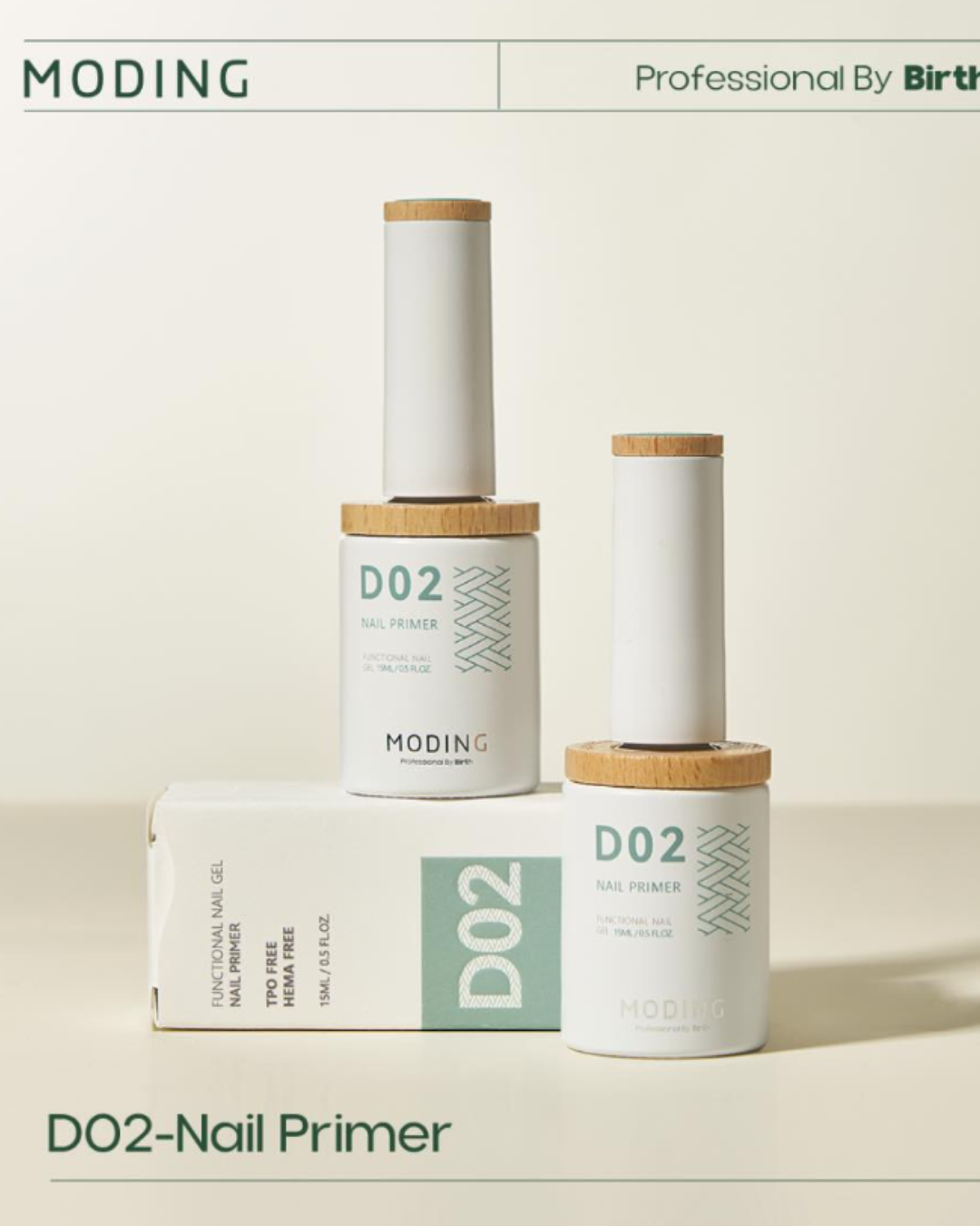 C. MODING – Functional Gel System (Serie D01–D07)